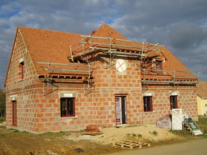 Maison avec tourelle 4 pans - Glot Couverture